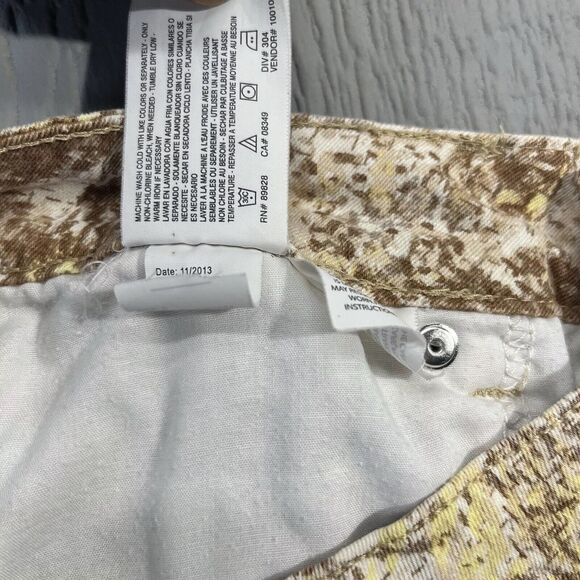 Bandolino Jeans Tatyana Capri Pants Women's 6 Super Stretch Slim Fit Multicolor - Picture 8 of 16